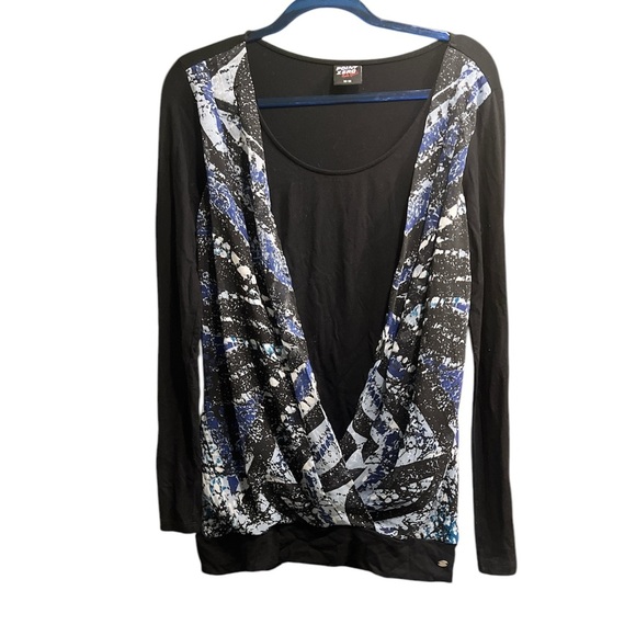 Point Zero Long Sleeve Top - Flattering & Comfortable, size Medium - Picture 1 of 3